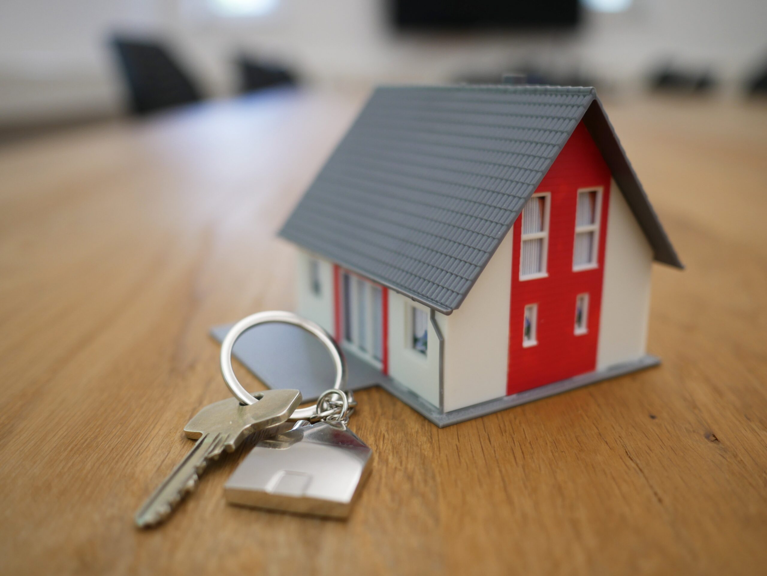 minature home and keychain